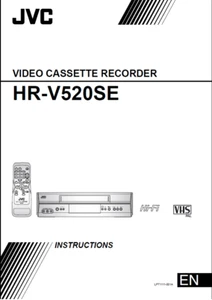 JVC HR-V520SE videocassette recorder user manual (PDF) - Picture 1 of 1