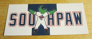 Southpaw Mascot Chicago White Sox Team Issue 2.75"X6.5" Sticker MLB Baseball - Picture 1 of 2