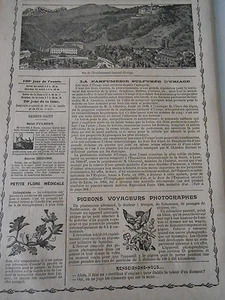 La Parfurmerie sulfurée d'Uriage Image Print 1909 - Picture 1 of 1