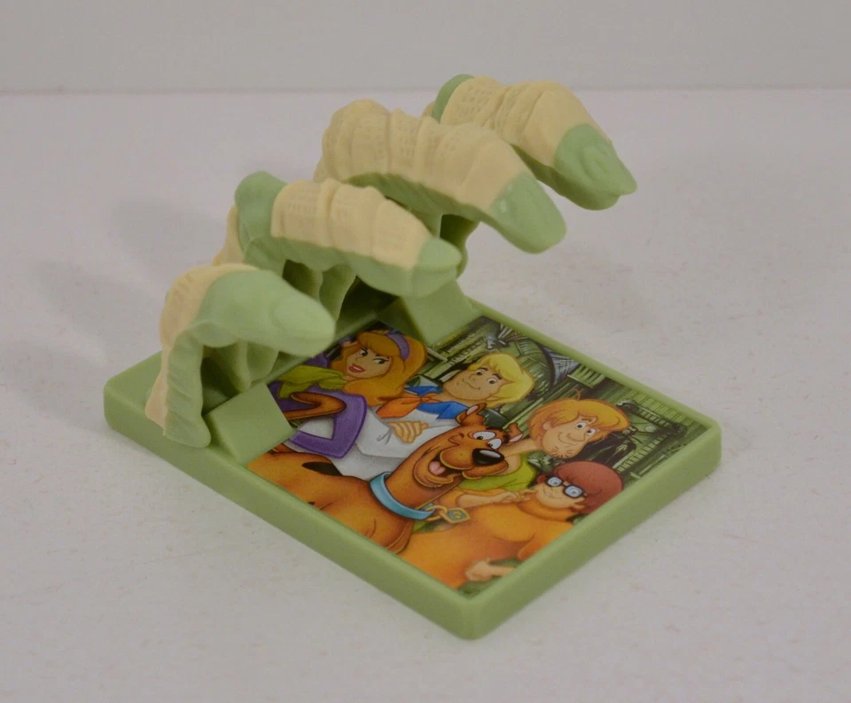 RARO 2014 Zombie Monster Pinza de Mesa Mano 3" McDonald's EUROPA Juguete Scooby-Doo Foto 1 de 4