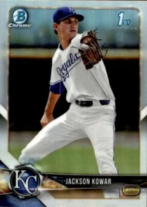 2018 BOWMAN DRAFT CHROME1ST BASE CARD BDC-196 JACKSON KOWAR ROYALS - Picture 1 of 1