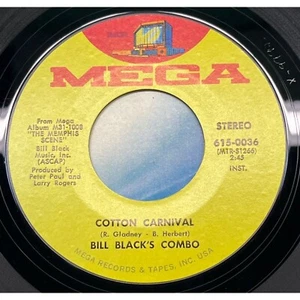 Bill Blacks Combo Cotton Carnival / Rings 45 Funk Breaks Mega 615-0036 VG+ - Picture 1 of 4