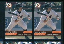 Lot (2) 2005 Grandstand #1 Gary Cates Bowie Baysox (CH4) SWSW