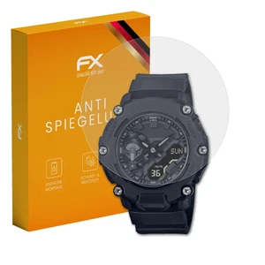 atFoliX 3x Panzerfolie für Casio GA-2200BB-1AER Schutzfolie matt&stoßfest Folie - Zdjęcie 1 z 8
