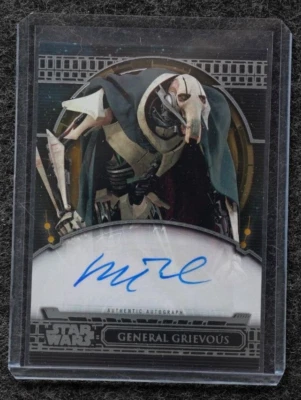 Matthew Wood As General Grievous Auto /10 Star Wars 40th Anniversary AA-MW - Image 1 of 2