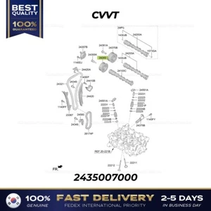 ⭐Genuine⭐ CVVT 2435007000 for Hyundai Casper Kia Picanto - Picture 1 of 1