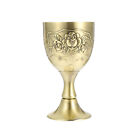  Bronze Embossed Wine Glass Zinc Alloy High-end Spirits Cup Liquor Goblet