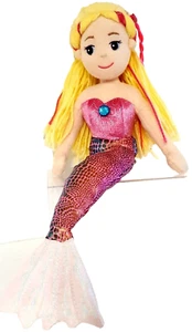 Muñeca de peluche brillante AURORA WORLD INC. - AURORA MERMAID - 17 pulgadas - Imagen 1 de 8