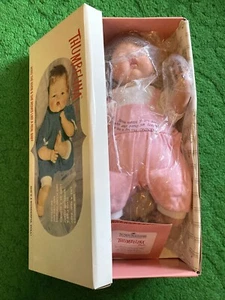 Rare 20" New Ashton Drake Thumbelina baby doll 2001 Original Box COA Wind Knob - Picture 1 of 13