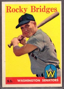 1958 Topps Set-Break #274 Rocky Bridges EX-EXMINT *JAYSACE* - Picture 1 of 2