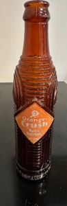 Orange Crush Mexico bottle with Spanish Mexico soda bottle Crushy on shoulders - Picture 1 of 15