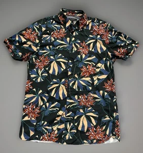 Camicia uomo Ted Baker manica corta con bottoni colorata floreale taglia 3 media JBHS - Foto 1 di 9