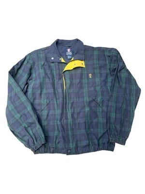 Chaqueta cortavientos de colección Polo Golf tartán a cuadros 1/4 cremallera para hombre talla M-chap Ralph Lauren Foto 1 de 4