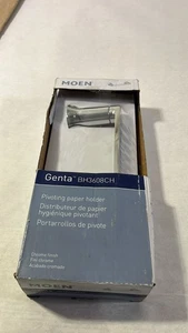 MOEN BH3608CH Wall Mounted Genta Pivoting Toilet Paper Holder in Chrome - Picture 1 of 2