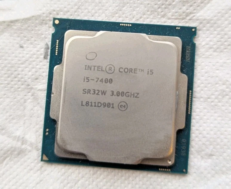 Intel Core i5 7400 3,00 GHz 6 MB di cache LGA1151 processore quad core (SR32W) - Immagine 1 di 1