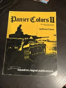 Squadron/signal publications- Panzer Colors II - WWII German-copyright-1978 - Picture 1 of 1