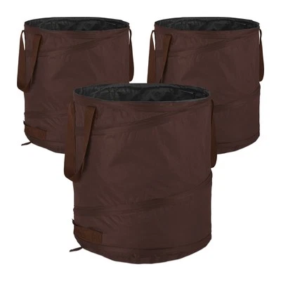 Laubsack Pop Up Gartensack Grünschnittbehälter Gartenabfallsack 40 kg 640 g - Bild 1 von 4