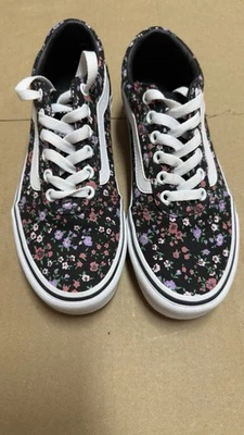 Vans Women's Ward Shoes Floral Print Canvas Low Top Skate Sneakers Sz  6.5 Shoes - Image 1 of 4