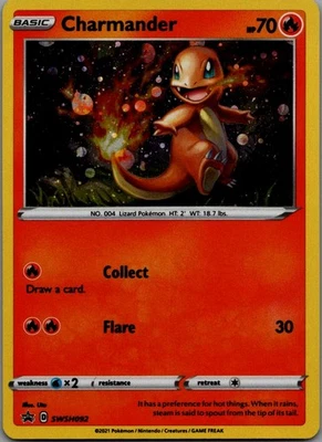 Charmander - Promo SWSH: Sword & Shield Promo Cards SWSH092 NM - Image 1 of 2