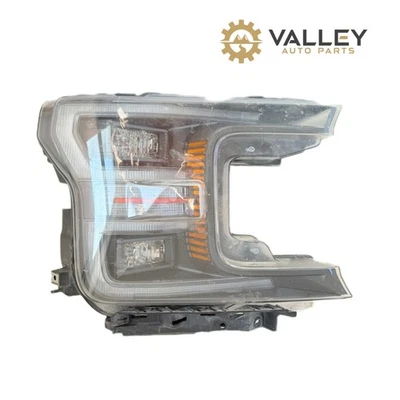 2018 2019 2020 Ford F150 Right Passenger Side Full LED Headlight OEM Chrome - Image 1 of 4