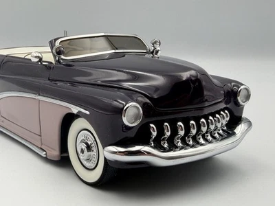 Danbury Mint 1950 Mercury Custom, Purple, 1:24, Excellent - Image 1 of 4