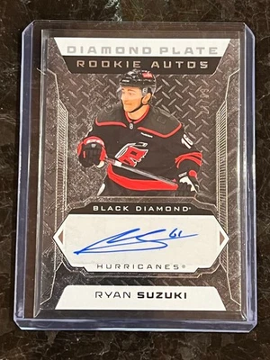 Ryan Suzuki Rookie Diamond Plate /99 2025-26 Upper Deck Black Diamond - Image 1 of 2