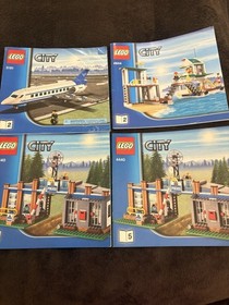 Lego City Instruction Manuals Only. Lot Of 4 Manuals.