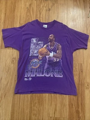 Vintage Utah Jazz Karl Malone T Shirt XL - Image 1 of 2