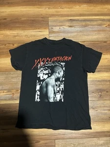 Y2K Xxxtentacion Black Tshirt Medium Grunge Rap Concert Gothic - Picture 1 of 5