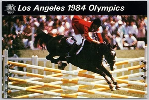 Los Angeles 1984 Olympics California Vintage Postcard - Picture 1 of 2