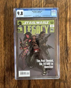 Star Wars: Legacy #2 CGC 9.8 1st Darth Talon Dark Horse 2006 - Imagen 1 de 2