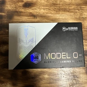 Glorious Model O- (Minus) (GOMWHITE1) Wired Gaming Mouse - Afbeelding 1 van 2