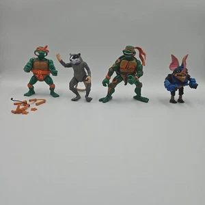 TMNT Storage Shell Mike, Mystic Fury Mike, Mayhem Wingnut und Gray Splinter LESEN - Bild 1 von 8