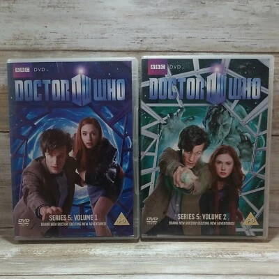 Doctor Who Series 5 Volume 1 & 2  REGION 2 DVD  - Image 1 of 3