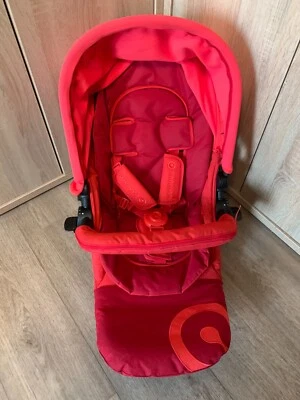 Neuer Stoffbezug für Concord Neo Sitzeinheit Buggy Sportwagen rot - Bild 1 von 3