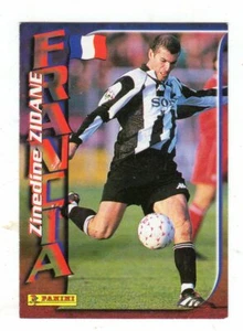 ZIDANE ZINEDINE CARD PANINI MONDIALI WC 1998 - Picture 1 of 2