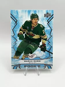 22-23 2022-23 UD Ice Marco Rossi ROOKIE #113-Wild - Picture 1 of 2