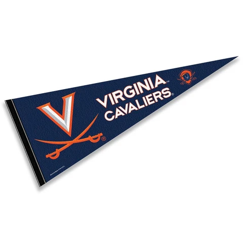 Virginia Cavaliers Full Size 12 in X 30 in College NCAA Pennant Cover