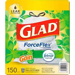 Froh groß Küche Kordelzug Müllbeutel gewinnen Febreze Frische 13 Gallonen 160 Ct - Bild 1 von 7