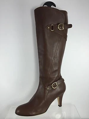 Anyi Lu Womens Brown Leather Boots 39.5 - Image 1 of 4