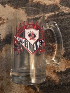 NUEVA TAZA DE CERVEZA ANAHEIM ANGELS 2002 CAMPEONES DE LA SERIE MUNDIAL - Imagen 1 de 5