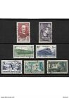 1799 LOT de timbres de 1937 YT 334-335-336-337-338-339-340 oblitérés