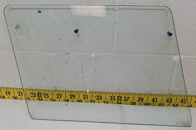 Used OEM Mopar Front Left Hand Window Glass 1960 Plymouth 4 Door (DG247) - Image 1 of 4