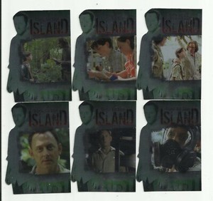 INKWORKS LOST SEASON 3  "TIES TO THE ISLAND"  DIE-CUT INSERT SET!! 