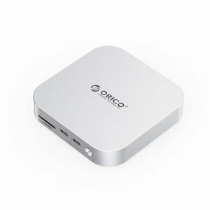 Orico MiniLink M47P docking station 7-in-1 40Gbs 2xM.2 USB-A SD/TF Mac mini 2024 - Zdjęcie 1 z 2