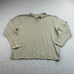 Railriders LOA Shirt Men Medium Tan Organic Cotton Hemp Outdoor Hiking Camp Hunt - Picture 1 of 9