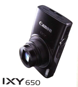 Canon Powershot IXY 650 ELPH 360 20.2MP Point and Shoot Digital Camera Black