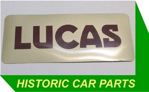 Morris Minor 1000 1962-71 - "LUCAS" BATTERY STICKER - Picture 1 of 1