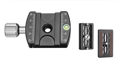 Leofoto LHC-50 50mm Screw-Knob Clamp With Plate For ARCA - Image 1 of 4