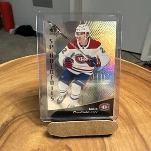 2021-22 SP AUTHENTIC COLE CAUFIELD SP HOLOFOILS RC SSP HF-17 CANADIENS - Picture 1 of 2